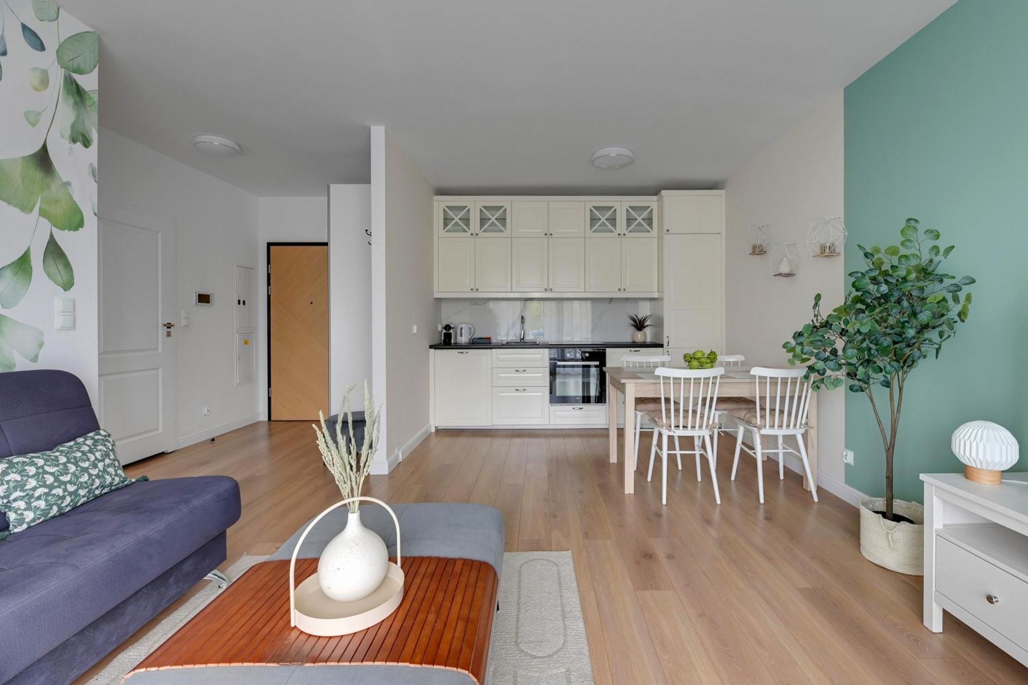 Tarasy Baltyku Seaside, Sauna, Gym & Free Parking By Downtown Apartments Gdańsk Rum bild