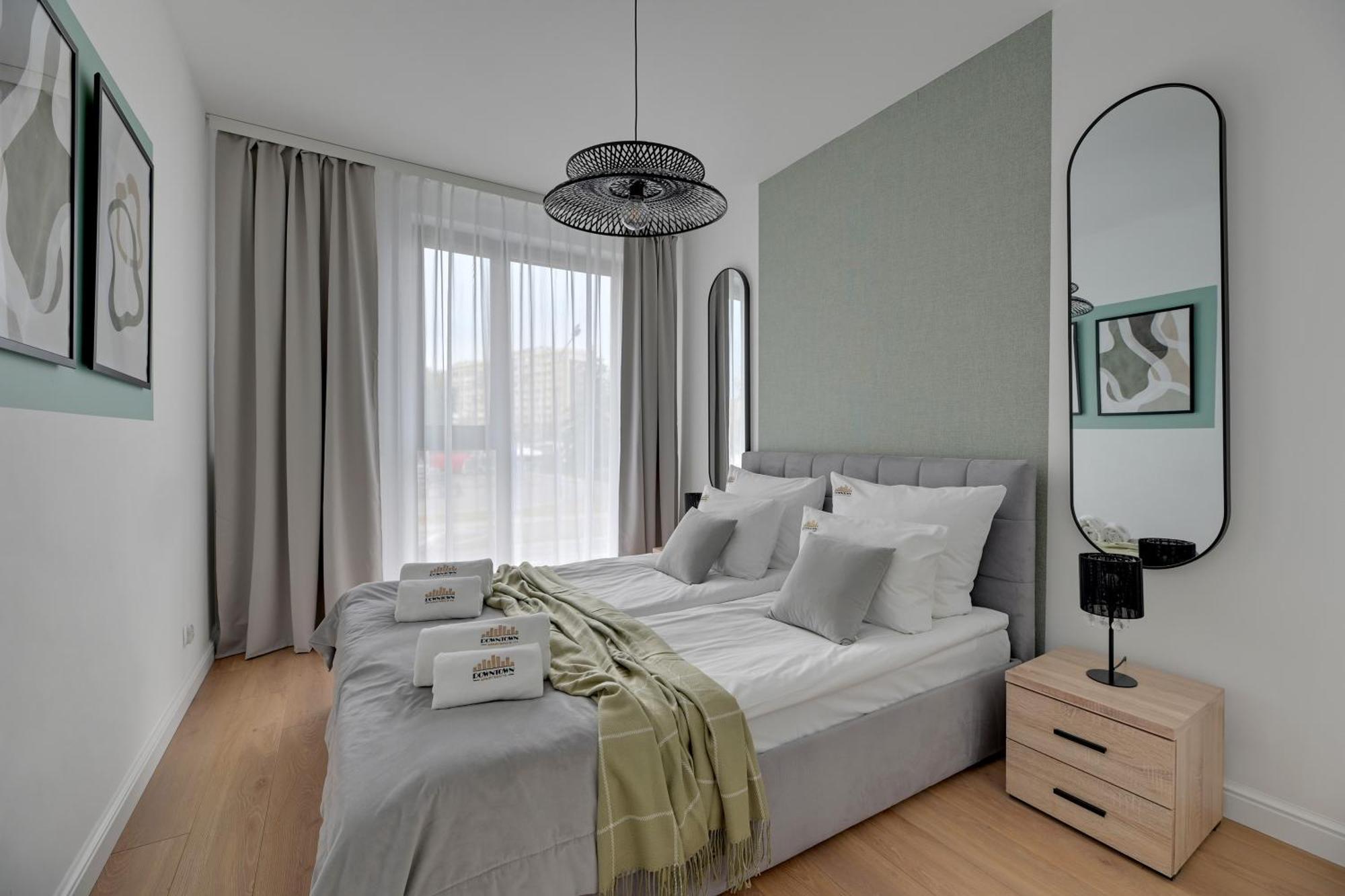 Tarasy Baltyku Seaside, Sauna, Gym & Free Parking By Downtown Apartments Gdańsk Rum bild